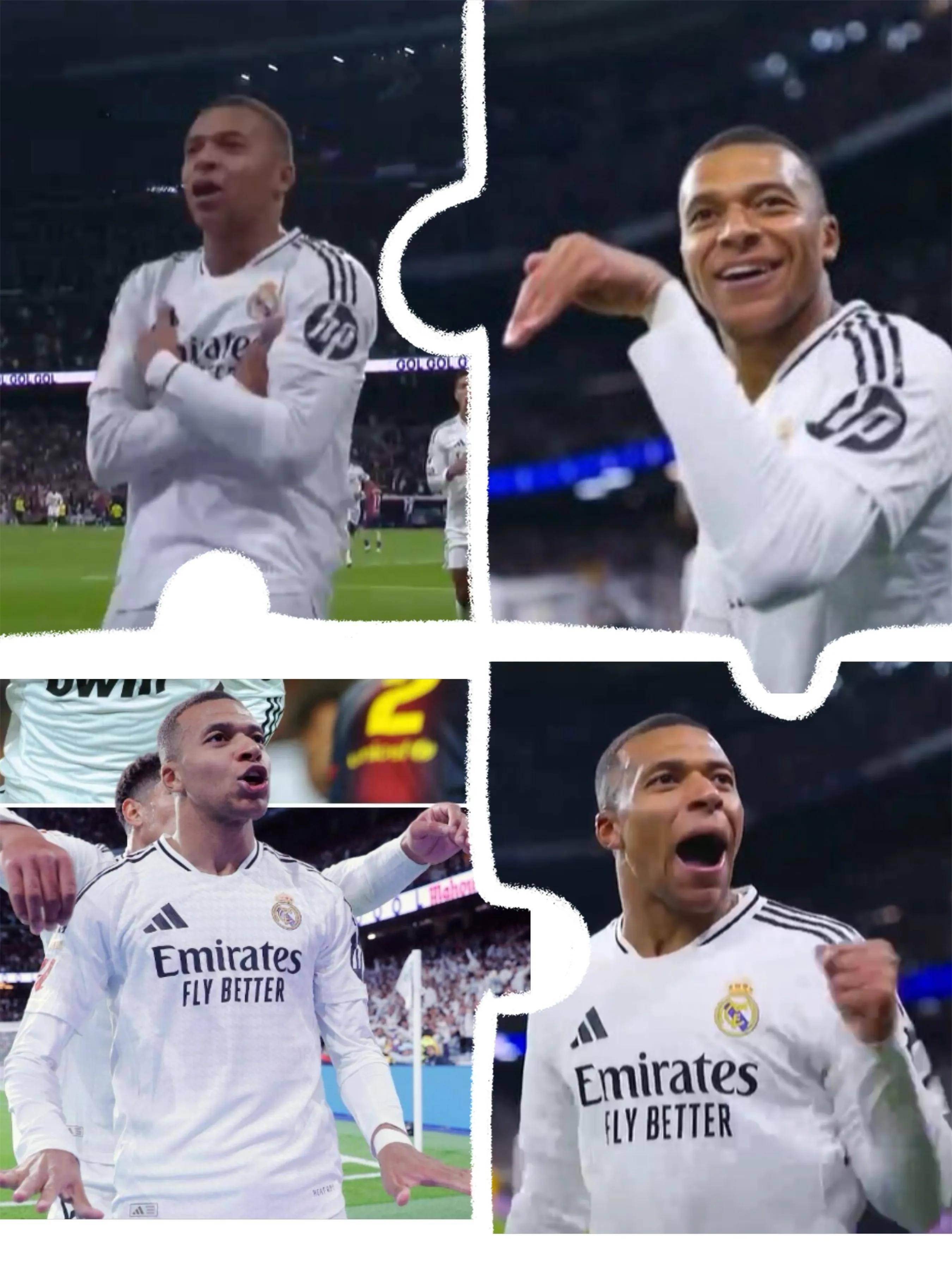  姆巴佩精彩进球 